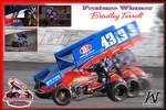 Bradley Terrell Wins Pit Stop USA Sprint Car Series Race 10 at Petaluma Speedway